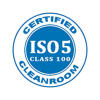 ISO-5 Class 100 certified cleanroom