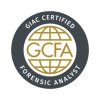 GIAC Certified Forensic Analyst - certification icon