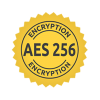 AES-256 encryption certified